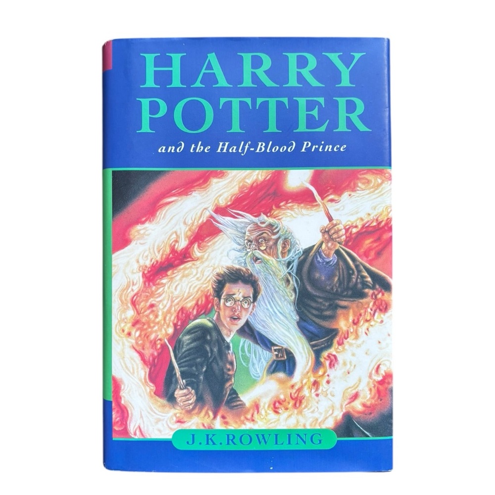 Harry Potter and the Half-Blood Prince by J.K. Rowling // Hardcover Book
